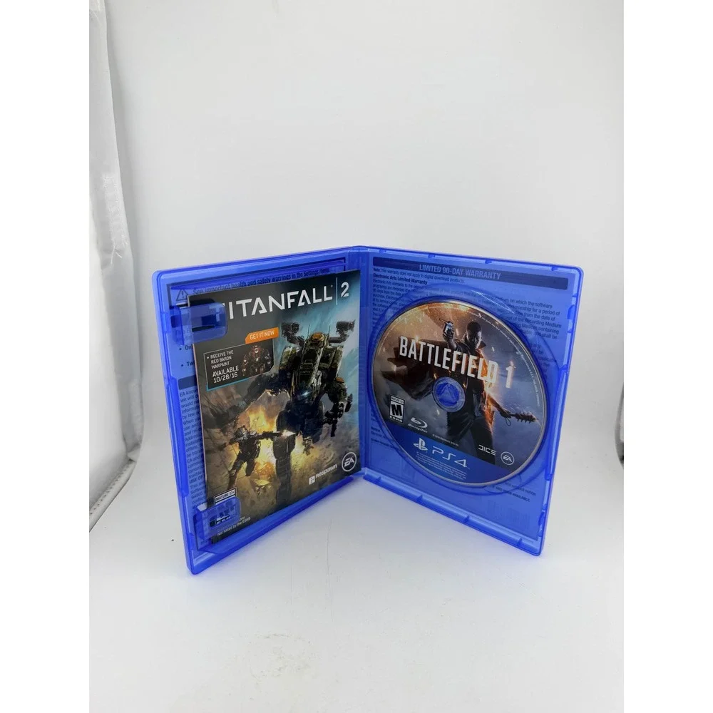 Battlefield 1 Sony PlayStation 4 PS4 Video Game 2016 CIB WWI‎ FPS EA DICE